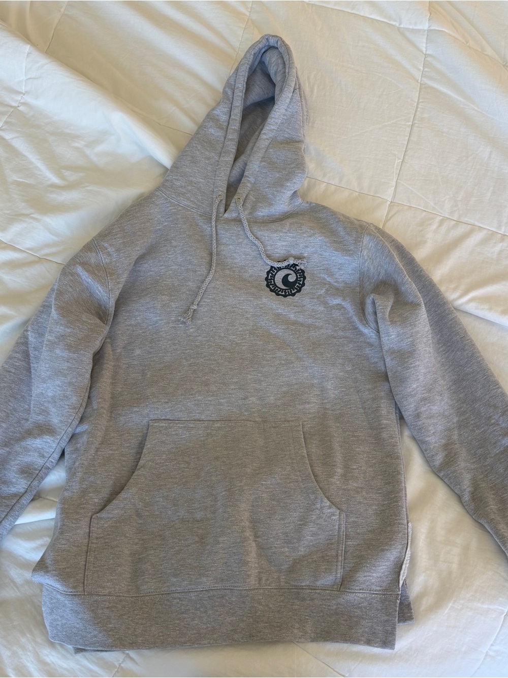 Gray Pullover Cisco Hoodie - Casual Woman’s Hooded Sweatshirt